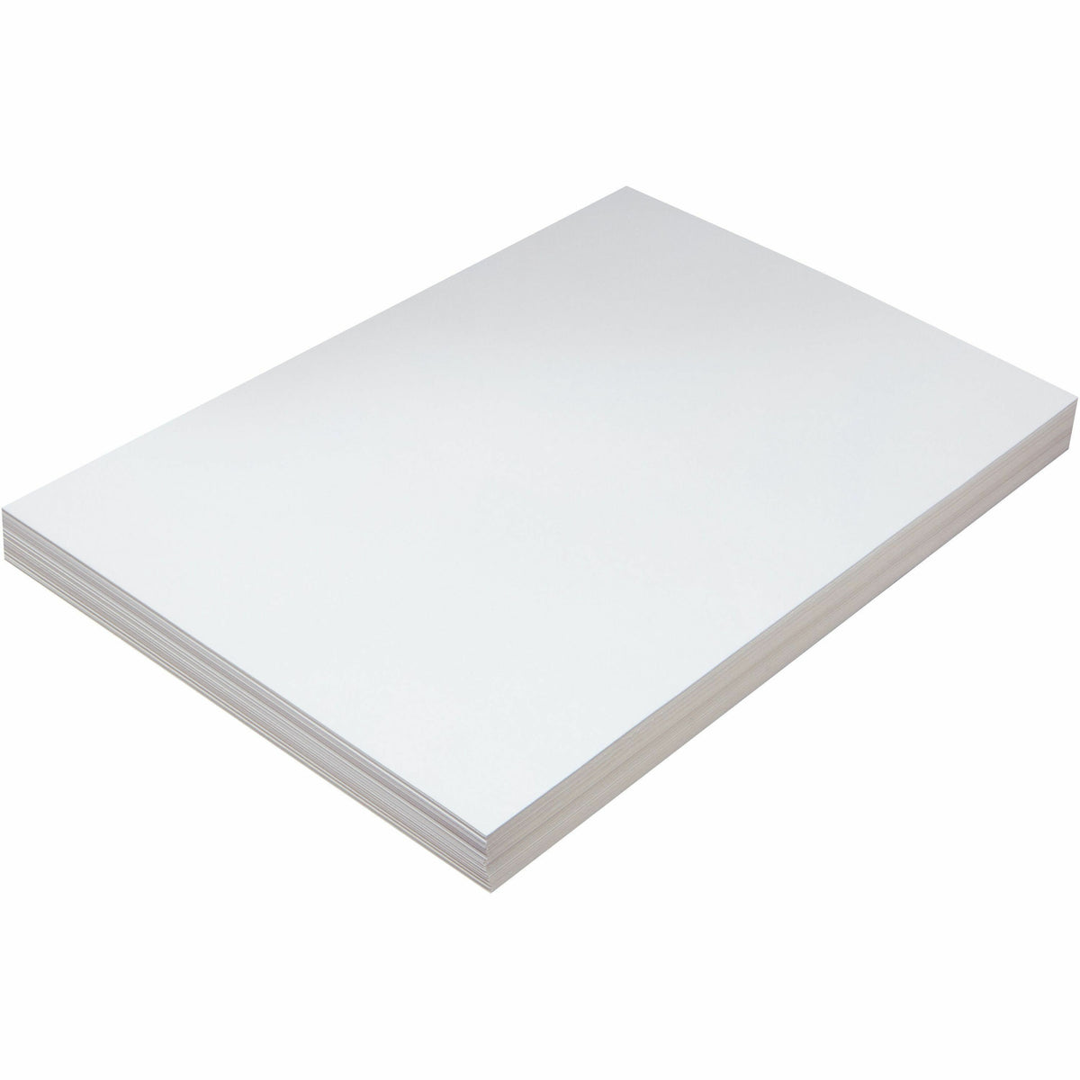 Pacon Tagboard - Craft, Art - 12" Width x 18" Length - White - 100 / Pack