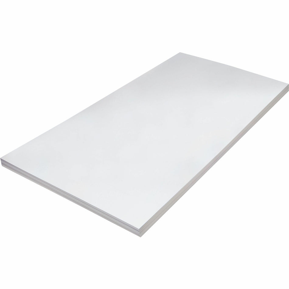 Pacon Tagboard - Craft, Art - 24" Width x 36" Length - White - 100 / Pack