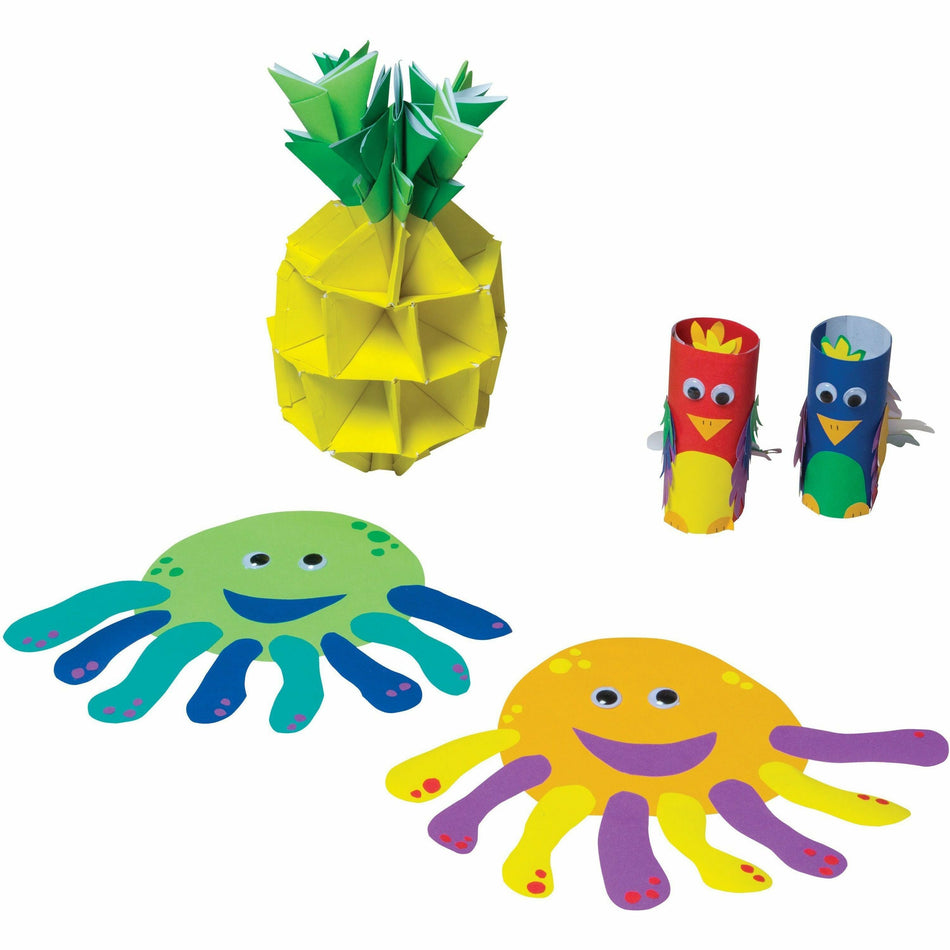 Fadeless Bulletin Board Art Paper - ClassRoom Project, Home Project, Office Project - 48" Width x 50 ft Length - Orange - 1 Roll