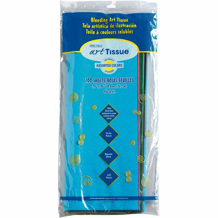 Spectra Art Tissue Paper Assortment - 20" Width x 30" Length - Assorted - 100 / Pack