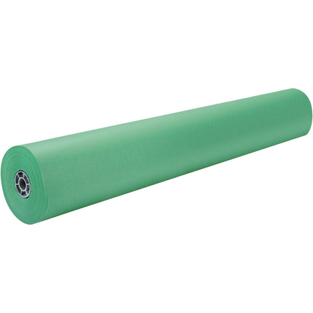 Rainbow Kraft Colored Kraft Duo-Finish Kraft Paper - ClassRoom Project - 36" Width x 1000 ft Length - Brite Green - Kraft - 1 Roll