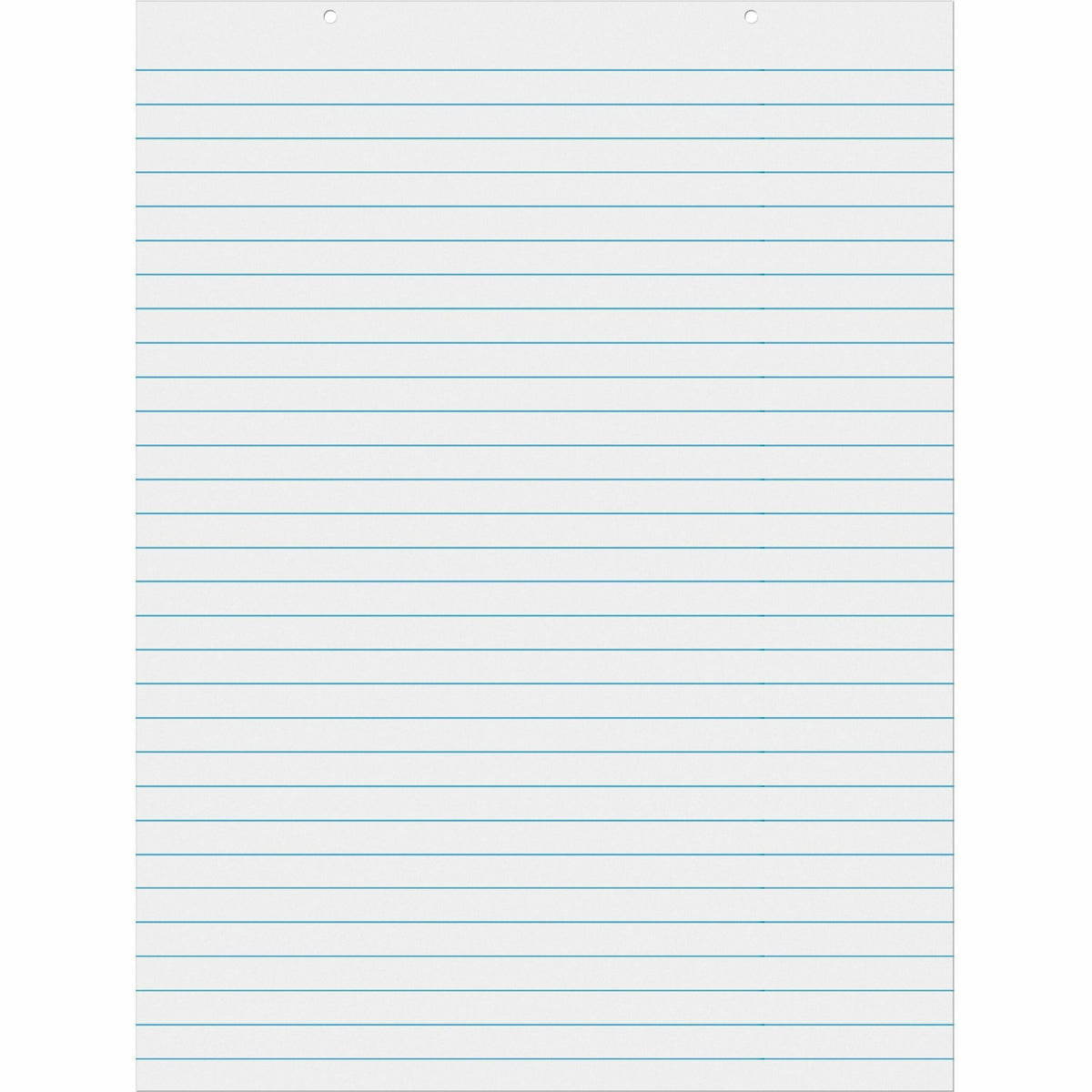 Pacon Chart Table - 70 Sheets - Glue - Ruled Front Ruling - 1" Ruled - Unruled Margin - 24" x 32" Sheet Size - White Paper - Bond Paper - 1 Each