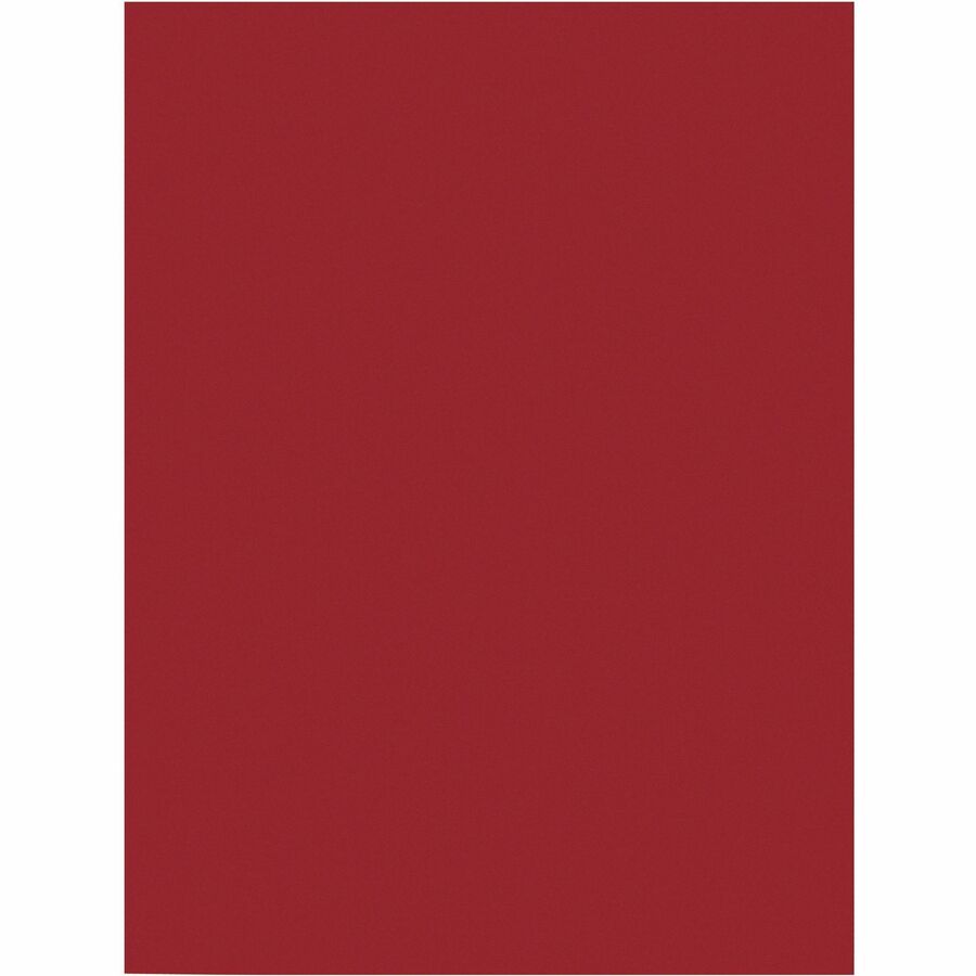 Prang Construction Paper - Multipurpose, School Project, Art Project, Paper Crafting, Craft Project - 9" x 12" - 78 g/m&#178; Grammage - Holiday Red - Groundwood - 50 / Pack