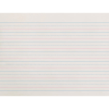Zaner-Bloser Dotted Midline Newsprint Paper - 2000