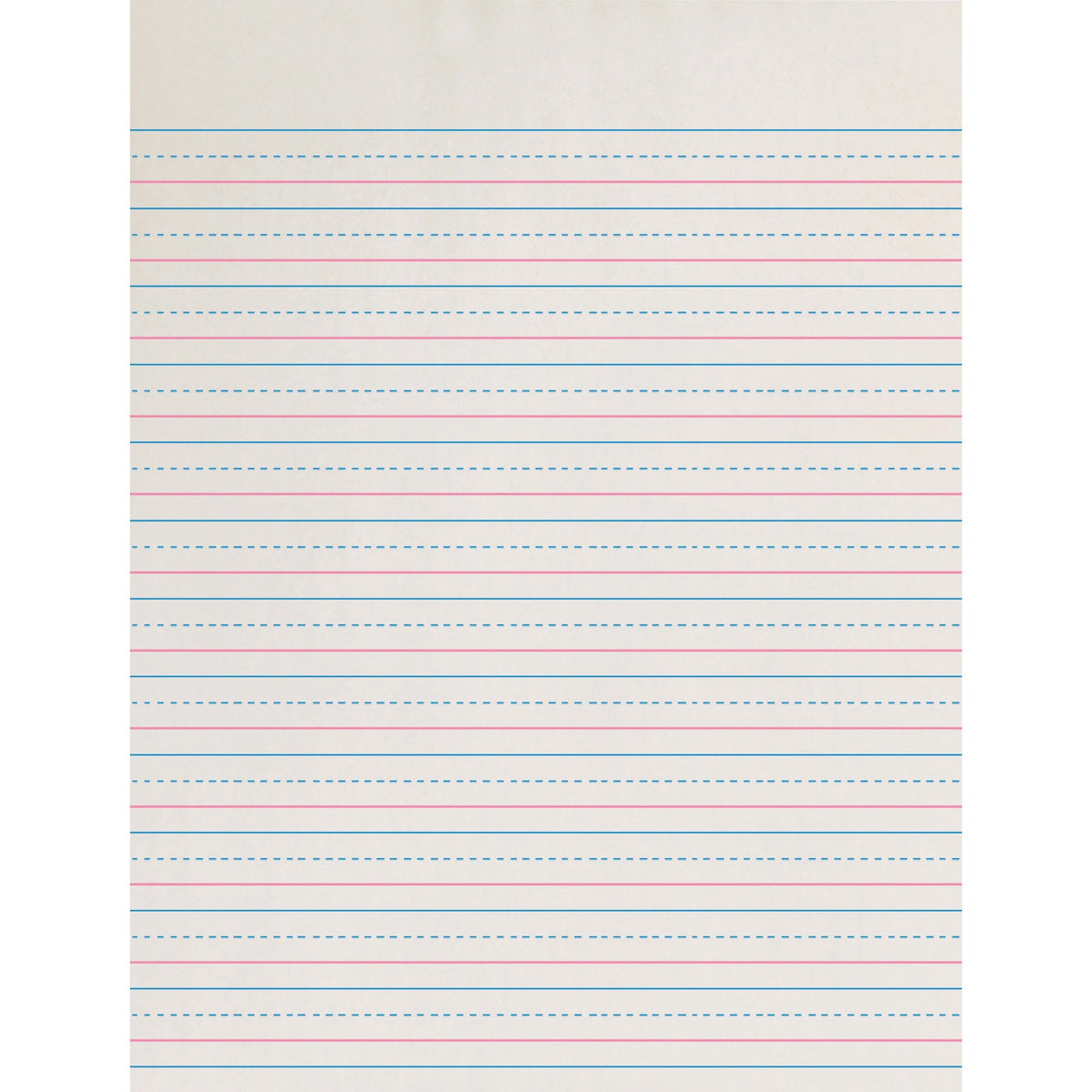 Zaner-Bloser Dotted Midline Newsprint Paper - Letter - 2000