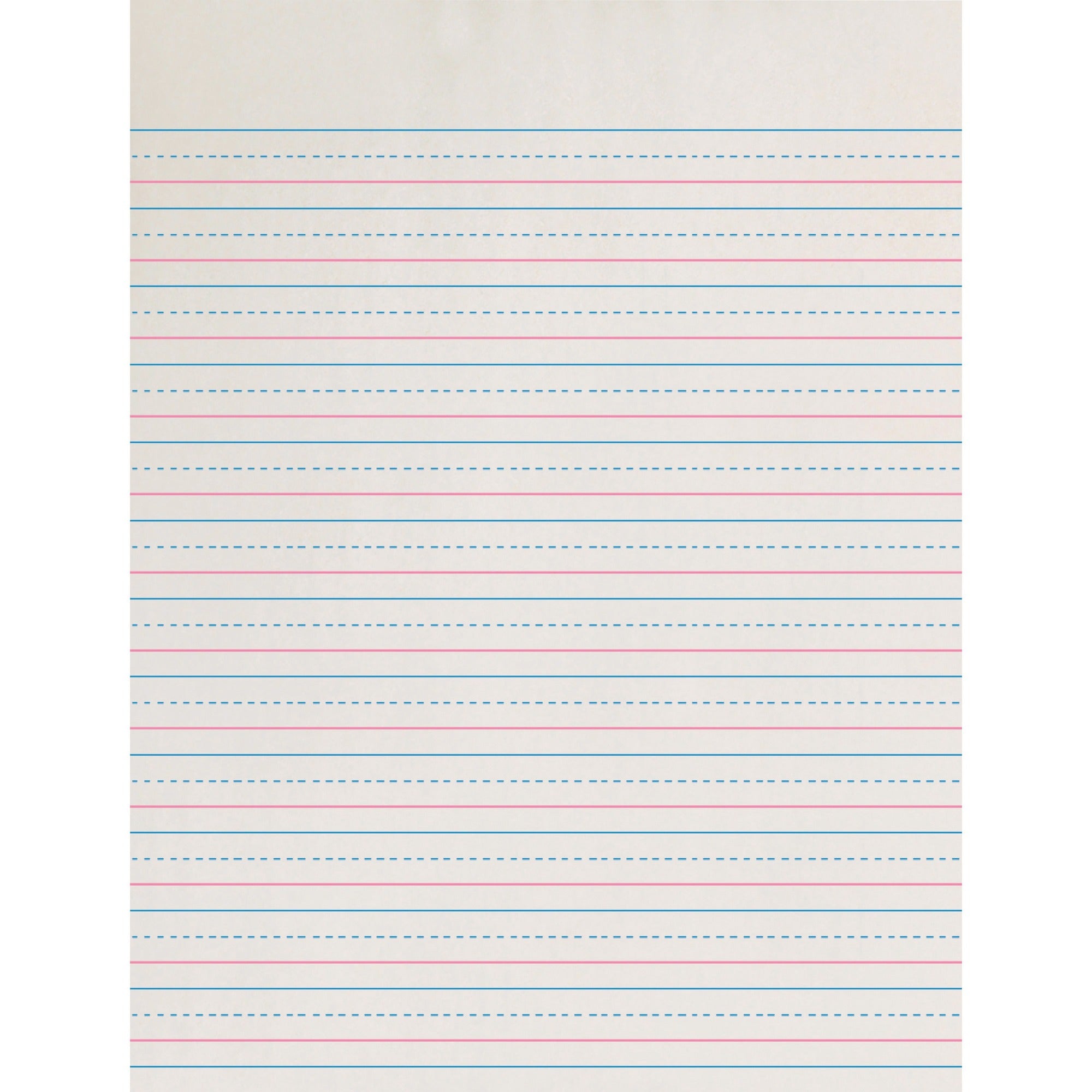 Zaner-Bloser Dotted Midline Newsprint Paper - Letter - 2000