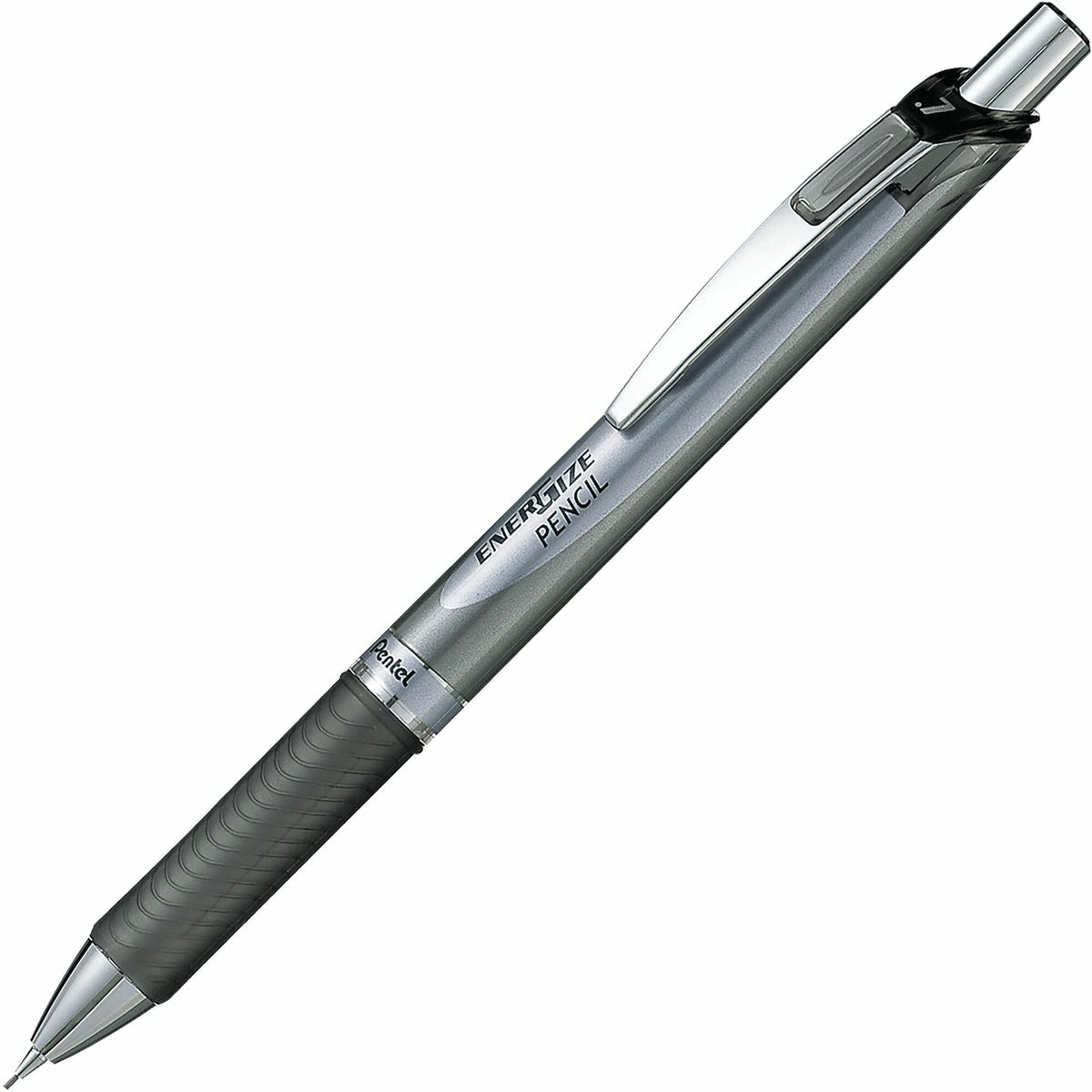 Pentel EnerGize Mechanical Pencils - 0.7mm Lead - #2 - Black Barrel - 1 Dozen
