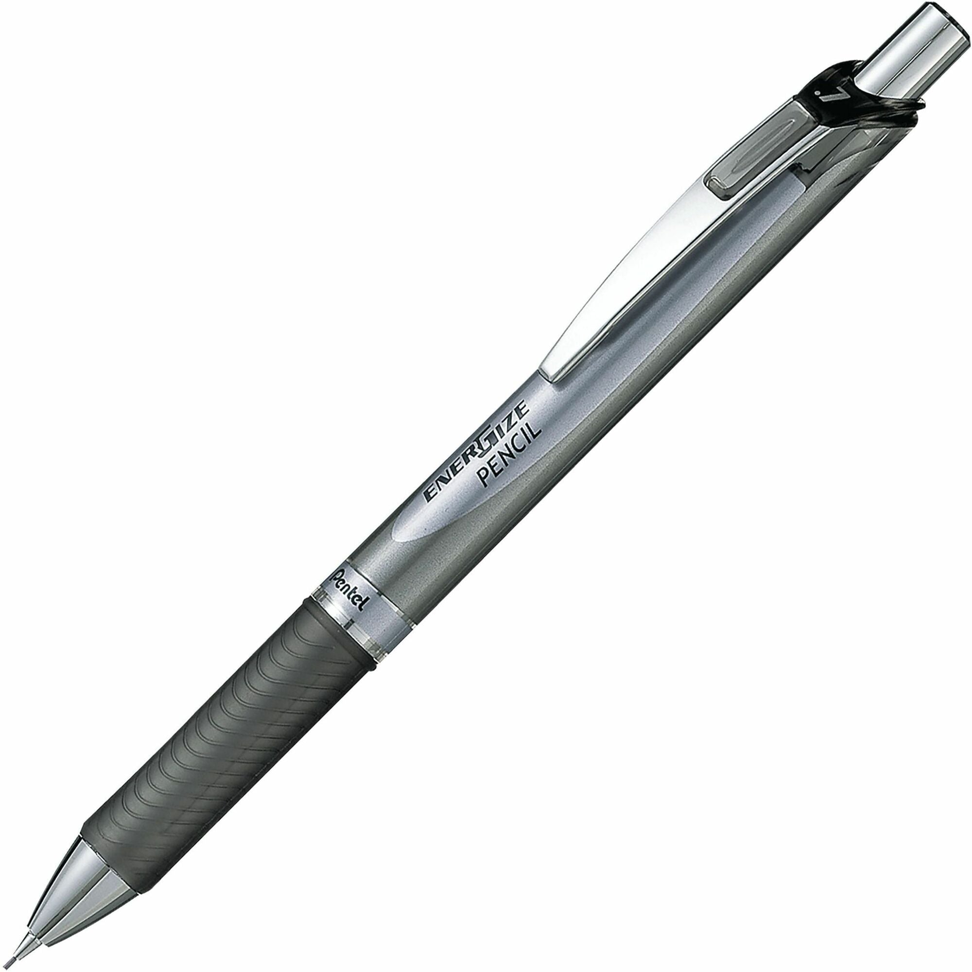 Pentel EnerGize Mechanical Pencils - 0.7mm Lead - #2 - Black Barrel - 1 Dozen