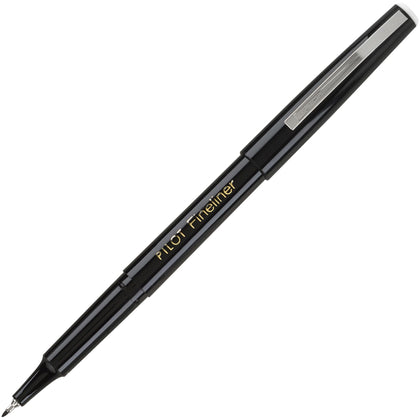 Pilot Fineliner Markers: 0.7mm Fine Point Pen - Black Ink - Acrylic Tip - Markers & Dry-Erase