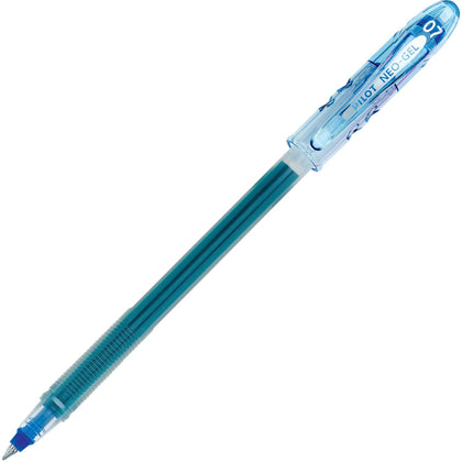 Pilot Neo-Gel Rollerball Pens: 0.7mm Fine Point Blue Gel Ink - Translucent Barrel - Pens