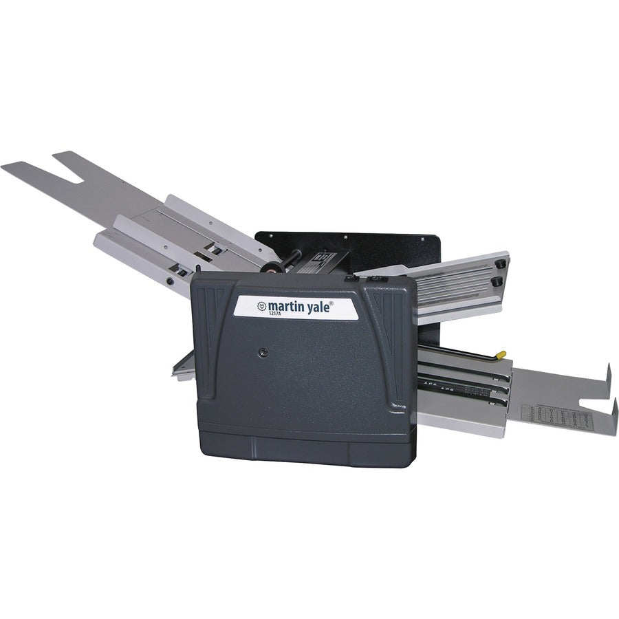 Martin Yale Premier Auto Folder: 10300 Sheets/Hour, 6 Folding Options - Gray