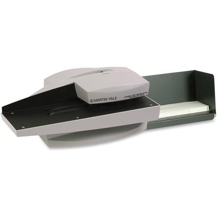 Martin Yale Premier Automatic Electric Letter Opener - 7000 Envelops per Hour - Desktop - Gray - Non-skid Feet - 1 Each