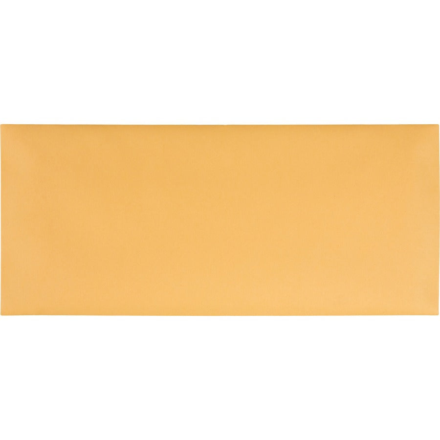 Quality Park No. 11 Brown Kraft Business Envelopes - Business - #11 - 4 1/2" Width x 10 3/8" Length - 28 lb - Gummed - Kraft - Kraft - 500 / Box