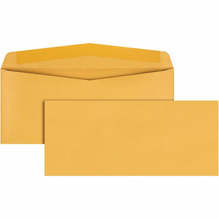 Quality Park No. 14 Business Envelopes with Gummed Flap - Business - #14 - 5" Width x 11 1/2" Length - 28 lb - Gummed - Kraft - Kraft - 500 / Box