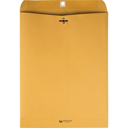 Quality Park 10 x 13 Clasp Envelopes in Dispenser Box - Rear