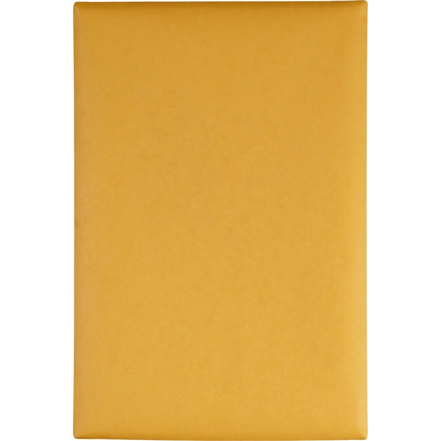 Quality Park 6 x 9 Clasp Envelopes with Deeply Gummed Flaps - Clasp - #55 - 6" Width x 9" Length - 28 lb - Gummed - Kraft - Kraft - 100 / Box