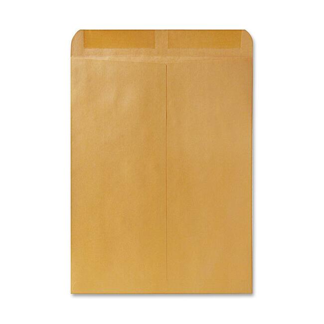 Quality Park 12 x 15-1/2 Heavyweight Catalog Mailing Envelopes - Catalog - #15 1/2 - 12" Width x 15 1/2" Length - 28 lb - Gummed - Kraft - Kraft - 250 / Box