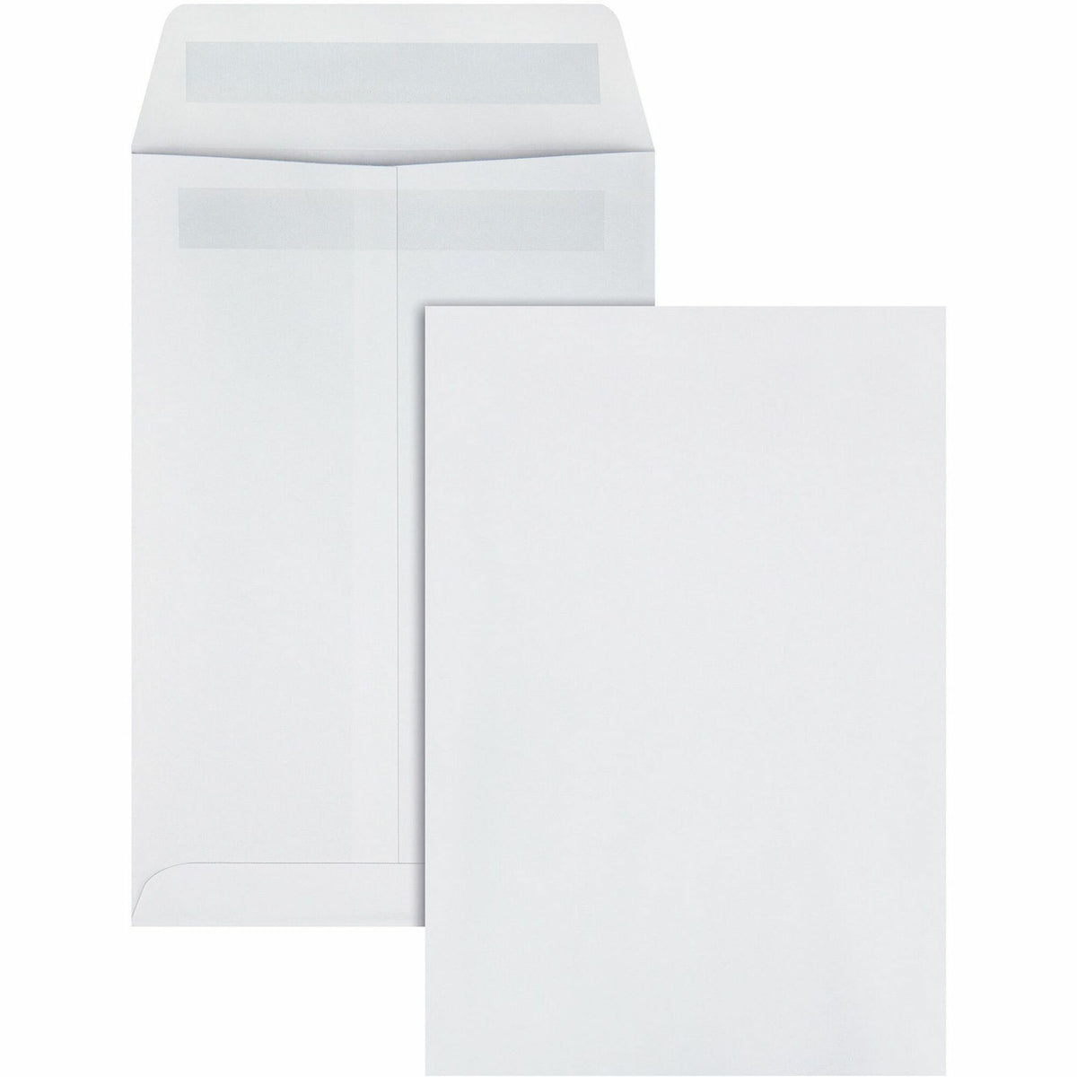 Quality Park 6 x 9 Catalog Mailing Envelopes with Redi-Seal® Self-Seal Closure - Catalog - #1 - 6" Width x 9" Length - 28 lb - Self-sealing - White - Wove - 100 / Box