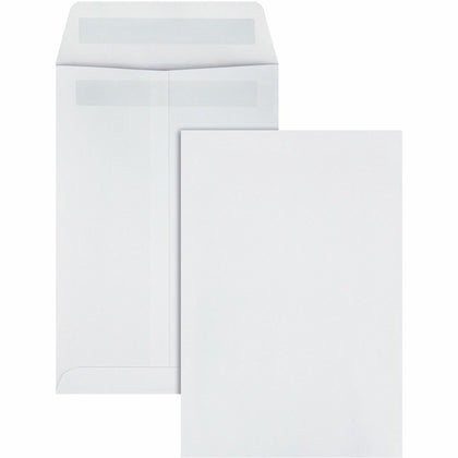 Quality Park Catalog Mailing Envelopes with Redi-Seal Closure - 6x9 - White Wove - 100/Box - Large Format