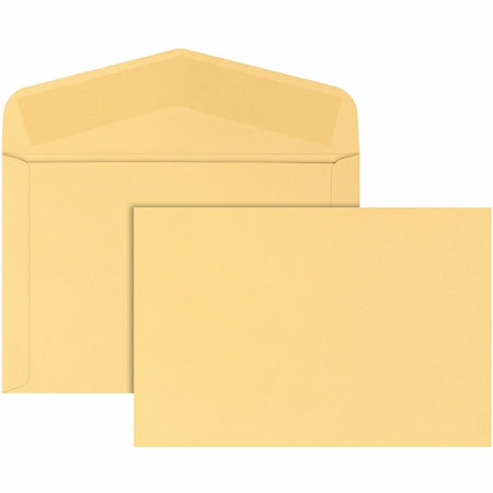 Quality Park 10 x 15 Heavy-Duty Document Mailers - Catalog - 10" Width x 15" Length - 32 lb - Gummed - Cameo - 100 / Box