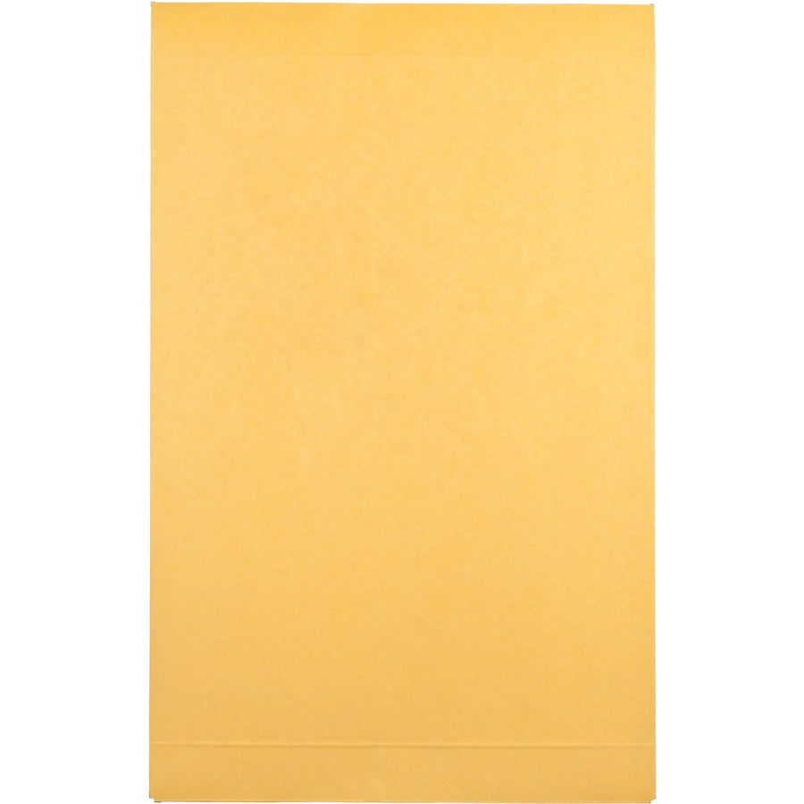 Quality Park 9 x 12 x 2 Expansion Envelopes with Self-Seal Closure - Expansion - 9" Width x 12" Length - 2" Gusset - 40 lb - Self-sealing - Kraft - Kraft - 25 / Pack