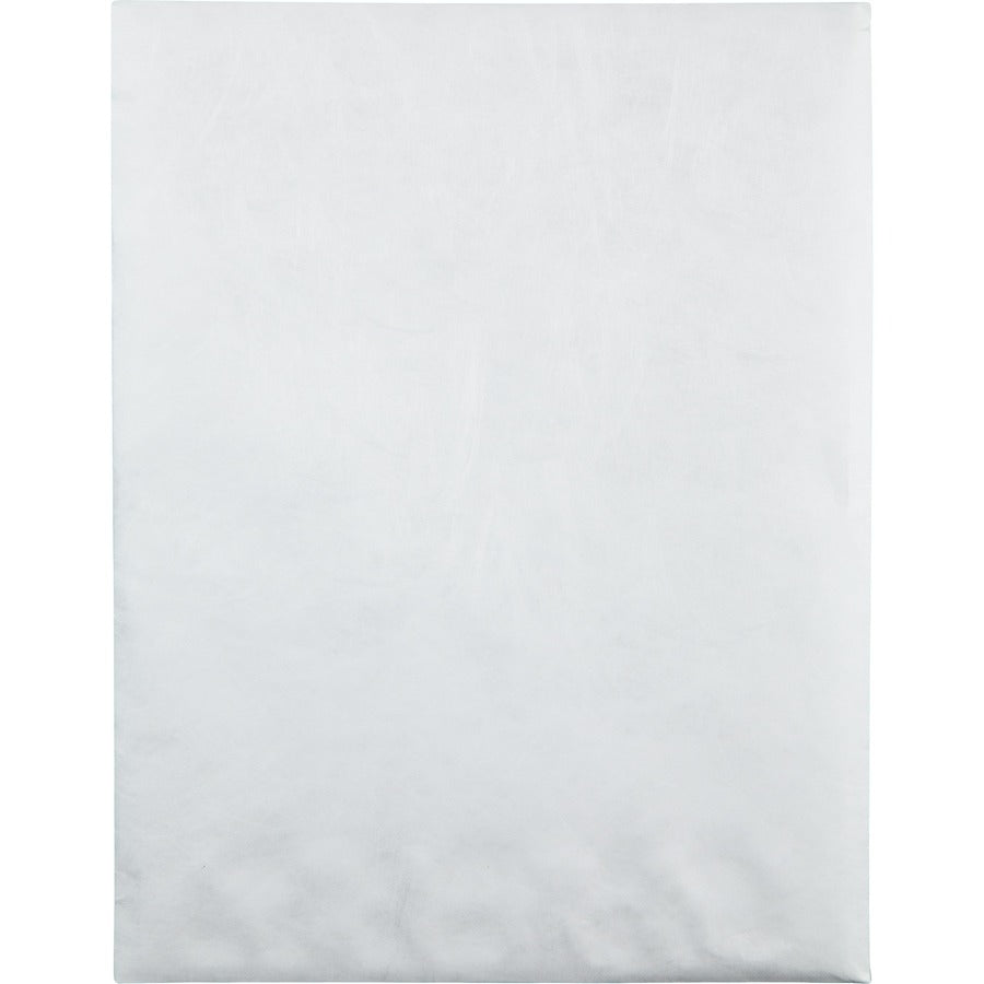 Survivor®  10 x 13 DuPont Tyvek Tamper Indicating Panel Catalog Mailers - Security - 10" Width x 13" Length - 14 lb - Peel & Seal - White - Tyvek - 100 / Box