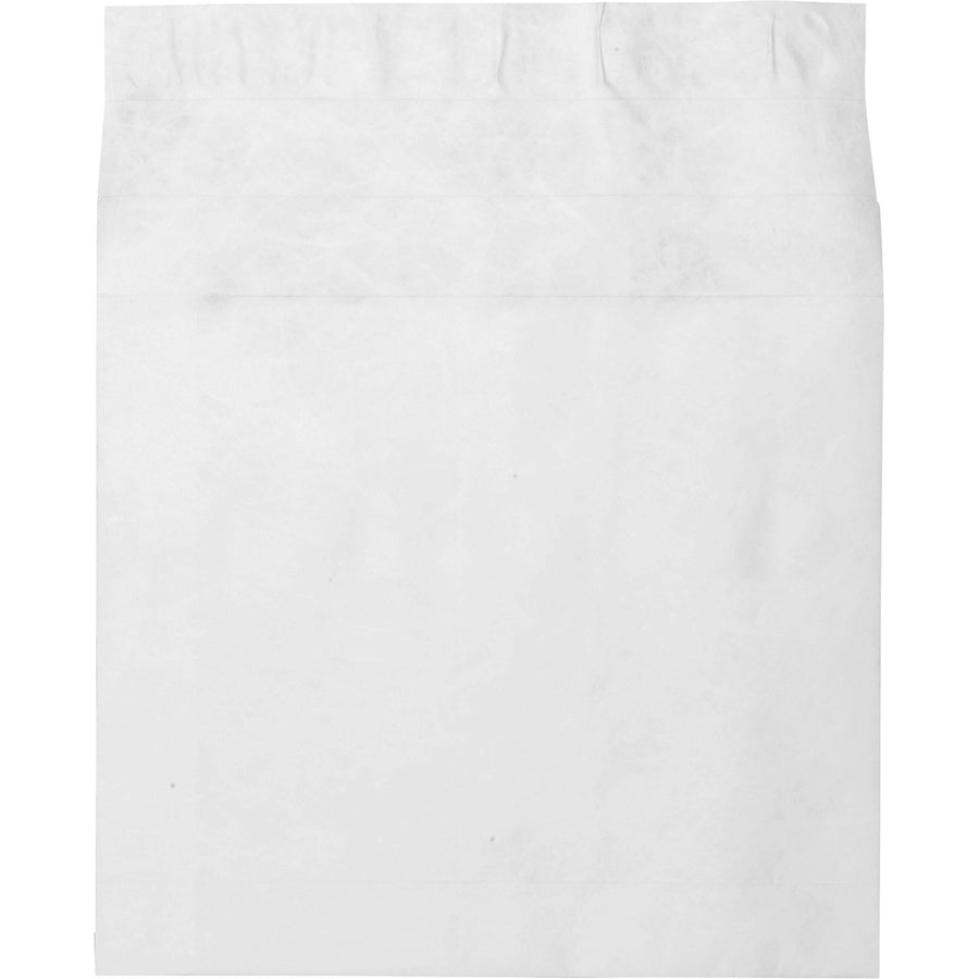 Survivor®  12 x 16 x 2 DuPont Tyvek Expansion Envelopes with Self-Seal Closure - Expansion - 12" Width x 16" Length - 2" Gusset - 18 lb - Peel & Seal - White - Tyvek - 100 / Carton
