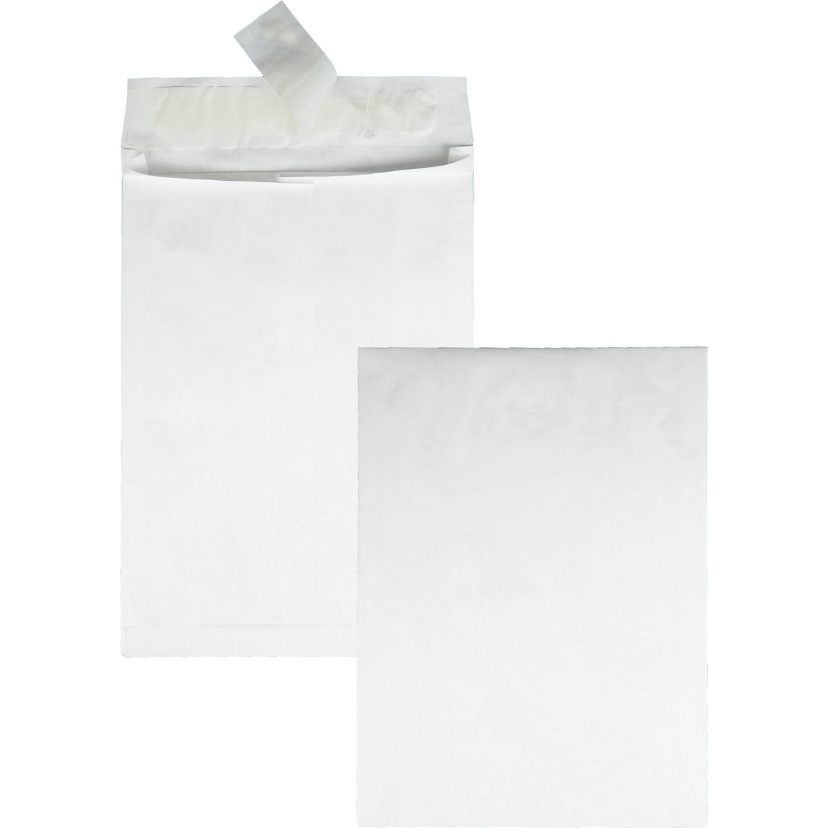 Survivor®  12 x 16 x 2 DuPont Tyvek Expansion Mailers with Redi-Strip®  Closure - Expansion - 12" Width x 16" Length - 2" Gusset - 14 lb - Peel & Seal - White - Tyvek - 100 / Carton