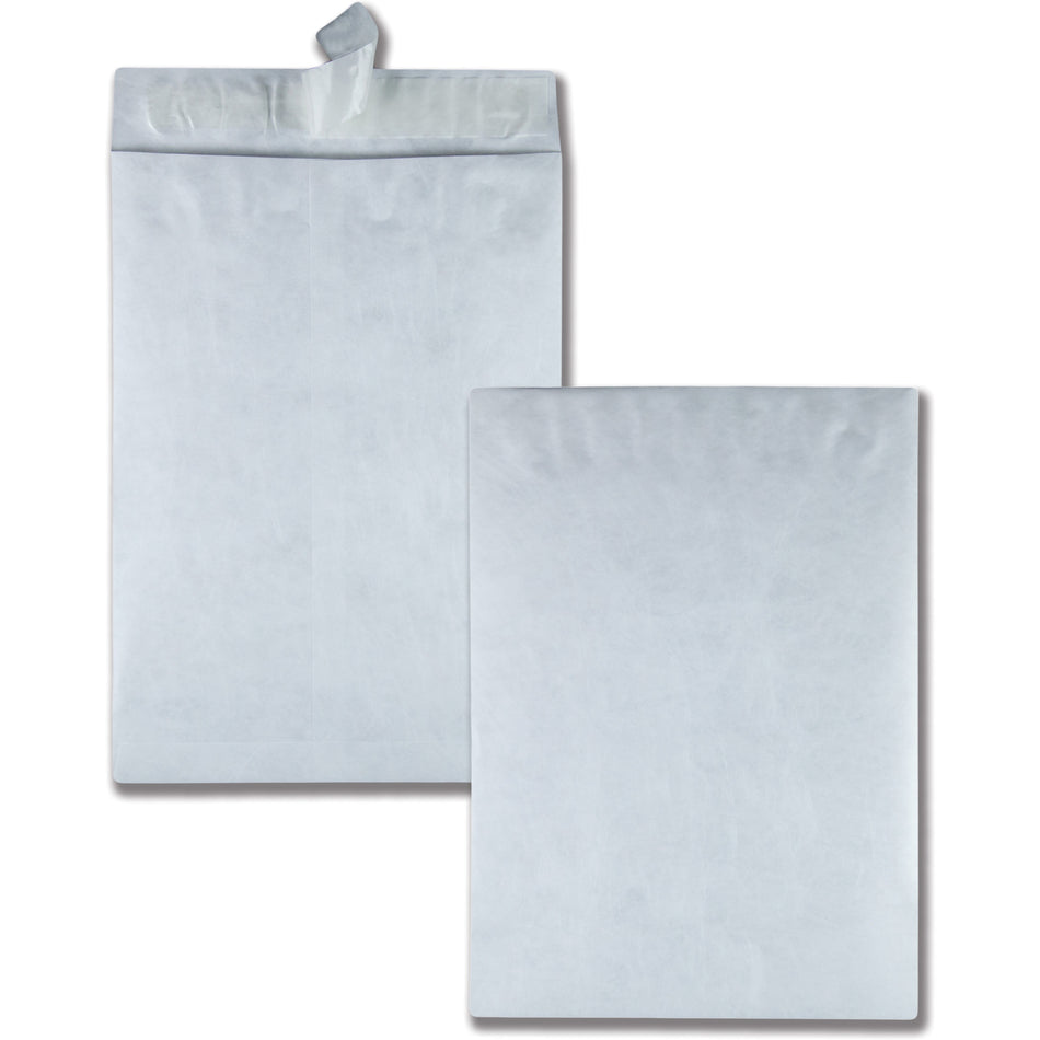 Survivor®  13 x 19 DuPont Tyvek Catalog Mailers with Self-Seal Closure - Catalog - 13" Width x 19" Length - 18 lb - Peel & Seal - White - Tyvek - 25 / Box