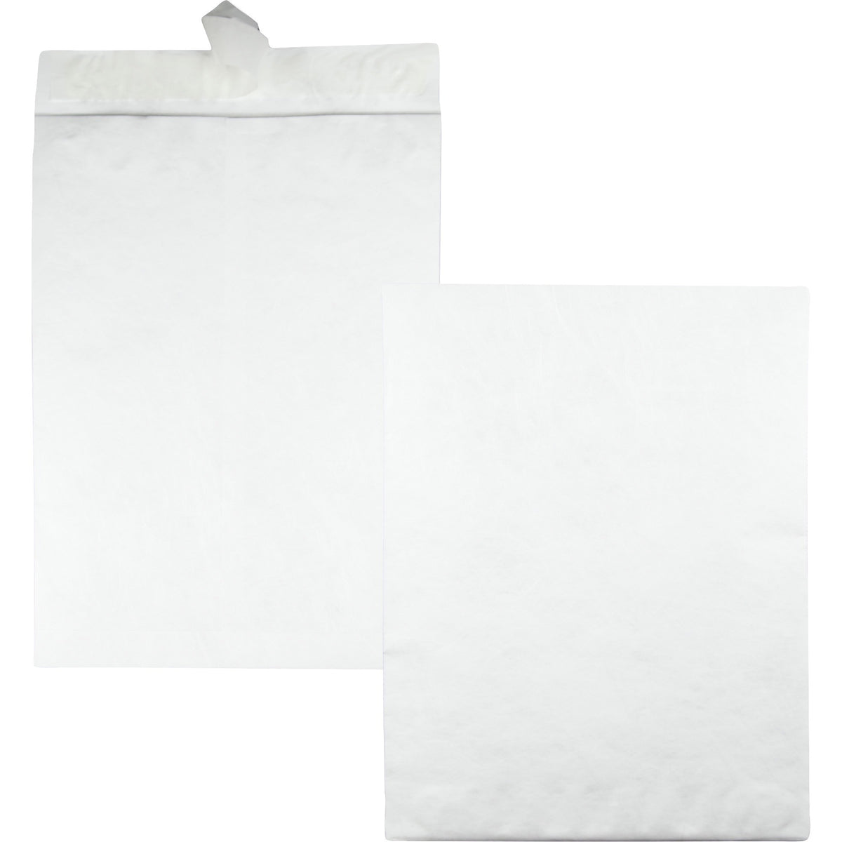 Survivor®  14-1/4 x 20 DuPont Tyvek Catalog Mailers with Self-Seal Closure - Catalog - 14 1/4" Width x 20" Length - 18 lb - Peel & Seal - White - Tyvek - 25 / Box