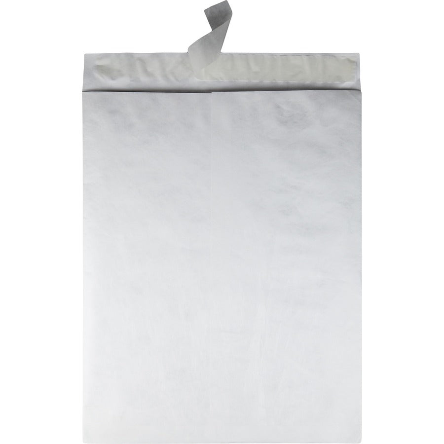 Survivor®  18 x 23 DuPont Tyvek Catalog Envelopes with Self-Seal Closure - Catalog - 18" Width x 23" Length - 18 lb - Peel & Seal - White - Tyvek - 25 / Box