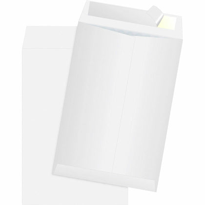Quality Park Survivor Plus Tyvek Bubble Mailers - Self-sealing White - 6.5’’ x 9.5’’ - 25/Box