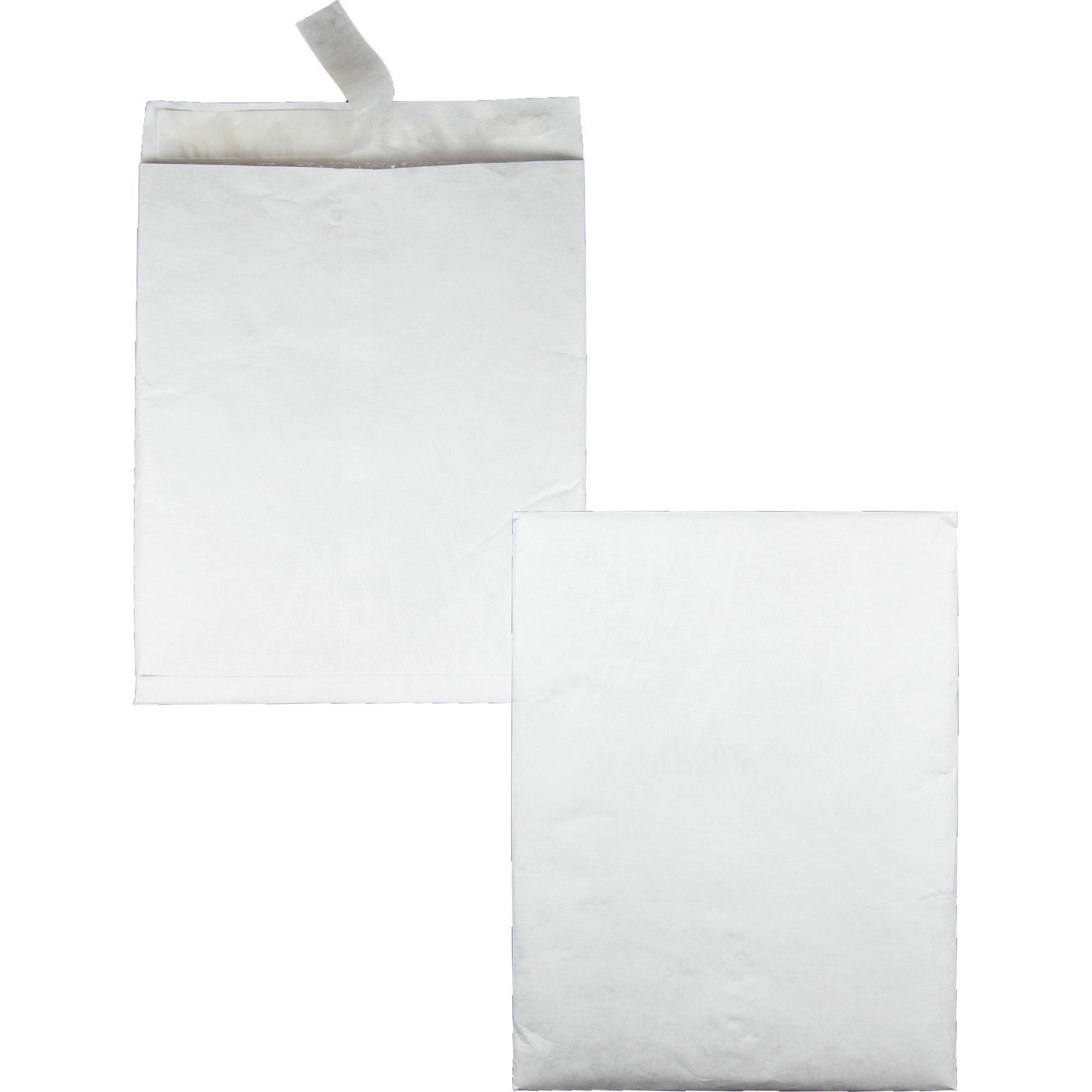 Quality Park Survivor Plus Tyvek Bubble Mailers - Bubble - 10" Width x 13" Length - Self-sealing - White - Tyvek - 25 / Box