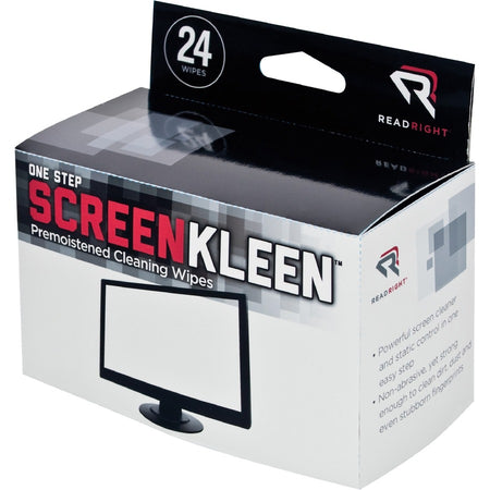 Read Right One Step CRT Screen Cleaning Wipes - Right