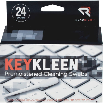 Read Right KeyKleen Swabs - Pre-Moistened Cleaning Solution - Electronics Supplies