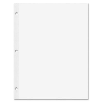 Rediform Heavyweight Reinforced Filler Paper - 100 Sheets - Letter Size