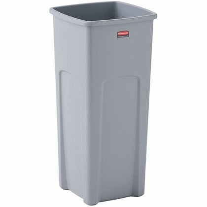 Rubbermaid Commercial Untouchable 23 gal Square Container - Durable Plastic Bin - Waste Containers & Lids