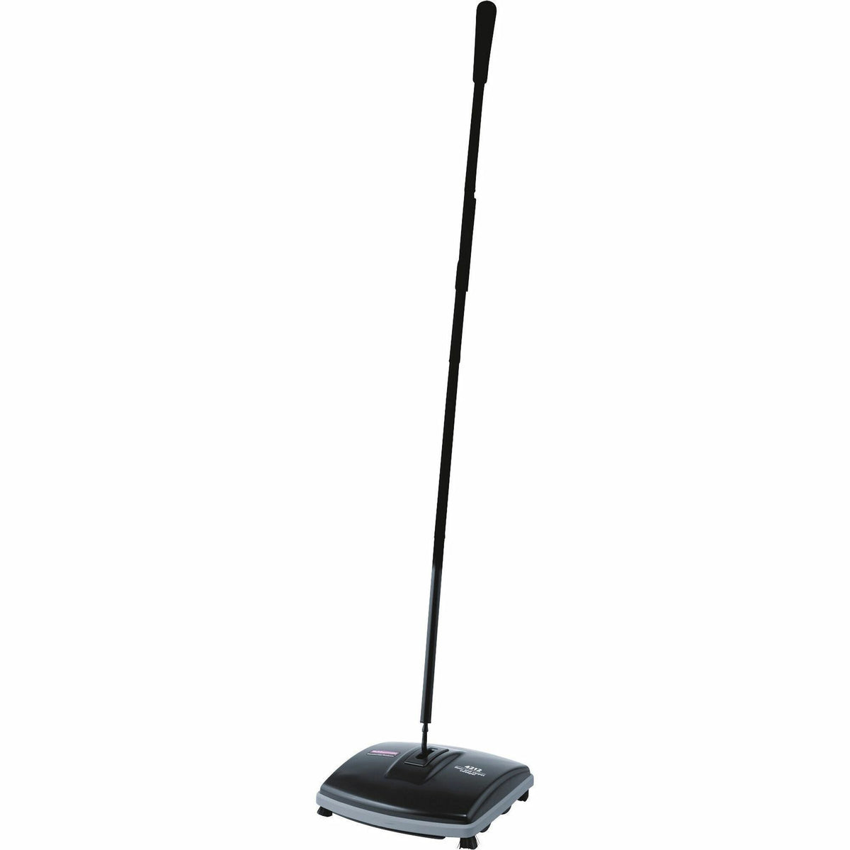 Rubbermaid Commercial Floor/Carpet Sweeper - Nylon Bristle - 6.50" Brush Face - 9.5" Overall Length - Plastic Handle - Gray - 1 Each