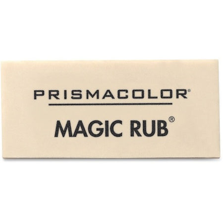 Prismacolor Magic Rub Eraser - Gray - Vinyl - 1" Width x 2.3" Height x 0.4" Depth - 1 Dozen - Non-smudge, Non-marring, Smear Resistant
