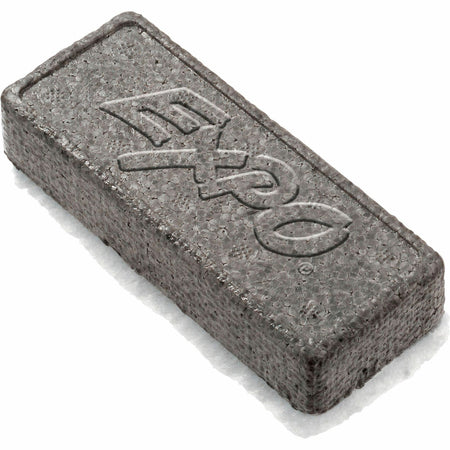 Expo Marker Board Eraser - 1.25" Width x 5.13" Length - Charcoal Gray - 1 Each