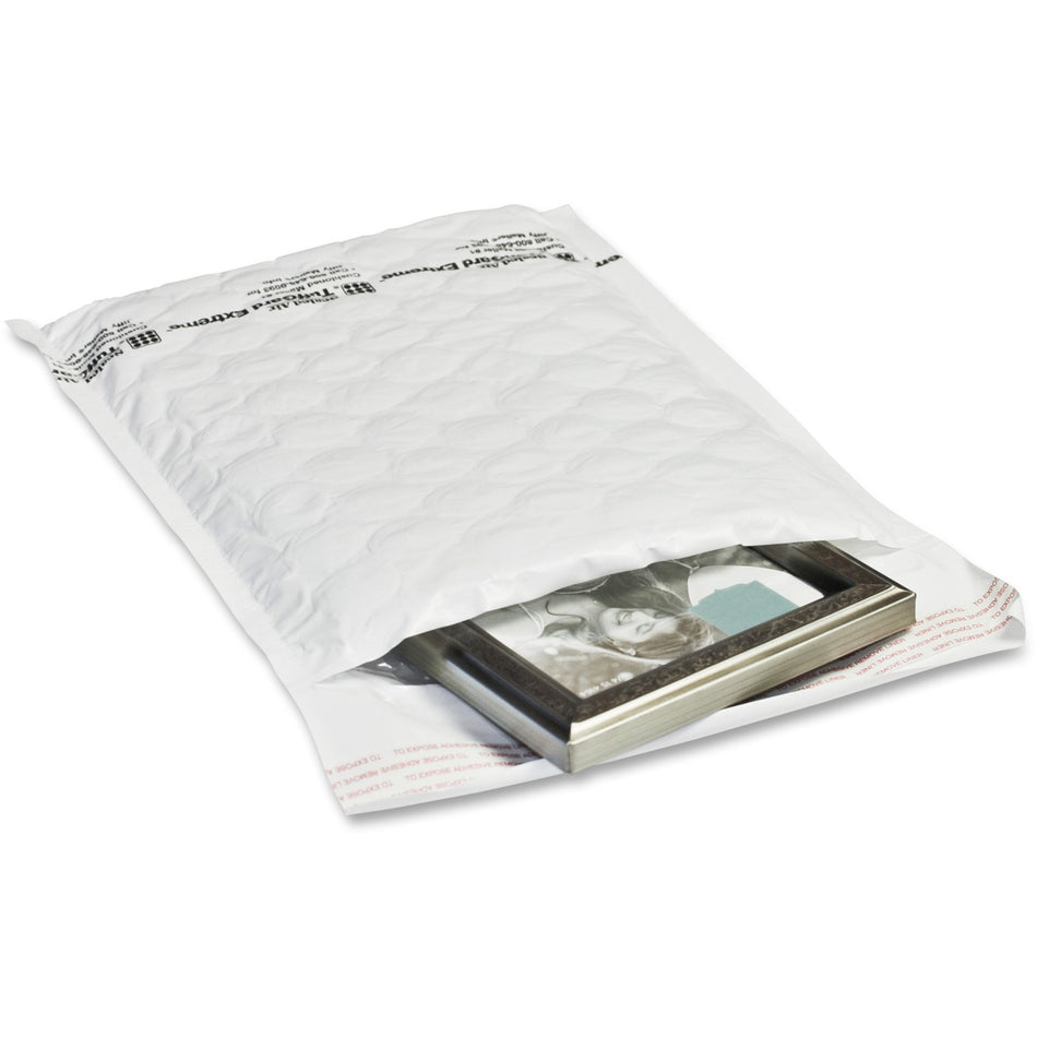 Sealed Air TuffGuard Extreme Cushioned Mailers - Bubble - #2 - 8 1/2" Width x 12" Length - Peel & Seal - White - 50 / Carton