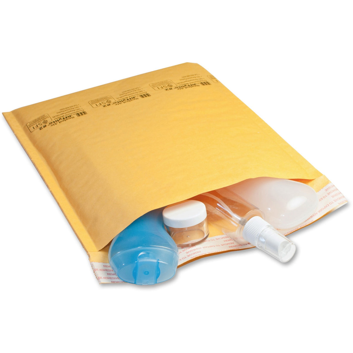 Sealed Air JiffyLite Cellular Cushioned Mailers - Bubble - #6 - 12 1/2" Width x 19" Length - Peel & Seal - Kraft - Kraft - 25 / Carton