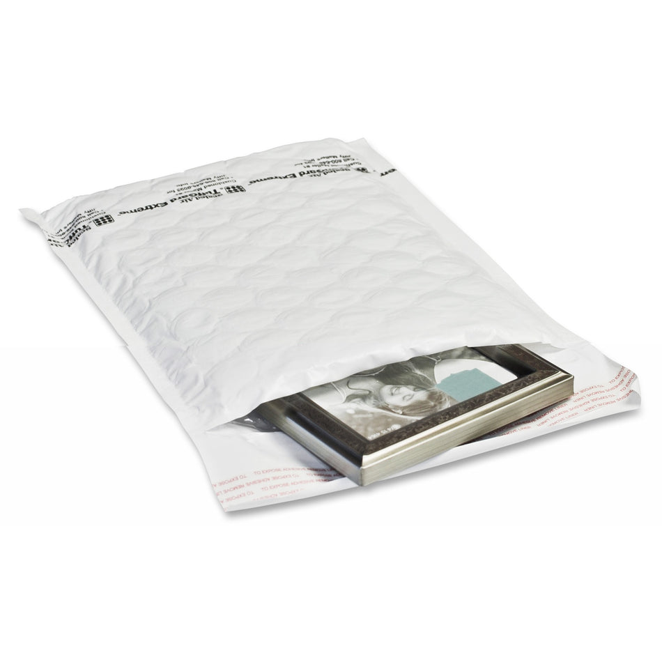 Sealed Air TuffGuard Extreme Cushioned Mailers - Bubble - #5 - 10 1/2" Width x 16" Length - Peel & Seal - White - 50 / Carton
