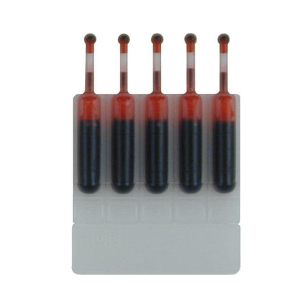 Xstamper Preinked Stamps Ink Cartridge Refills - Red Ink - 0.17 fl oz - 5 / Pack