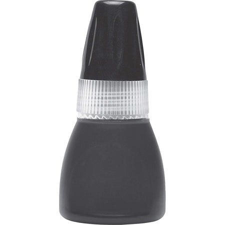 Xstamper 10 ml Bottle Refill Inks - Black Ink - 0.34 fl oz - Black - 1 Each