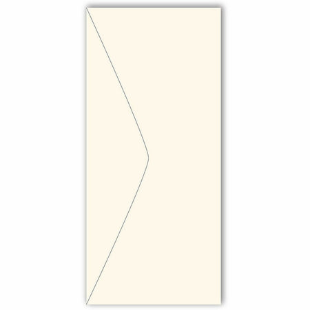 Southworth 25% Cotton No. 10 Business Envelopes - Business - #10 - 4 1/8" Width x 9 1/2" Length - 24 lb - Gummed - Ivory - Cotton Fiber - 250 / Box