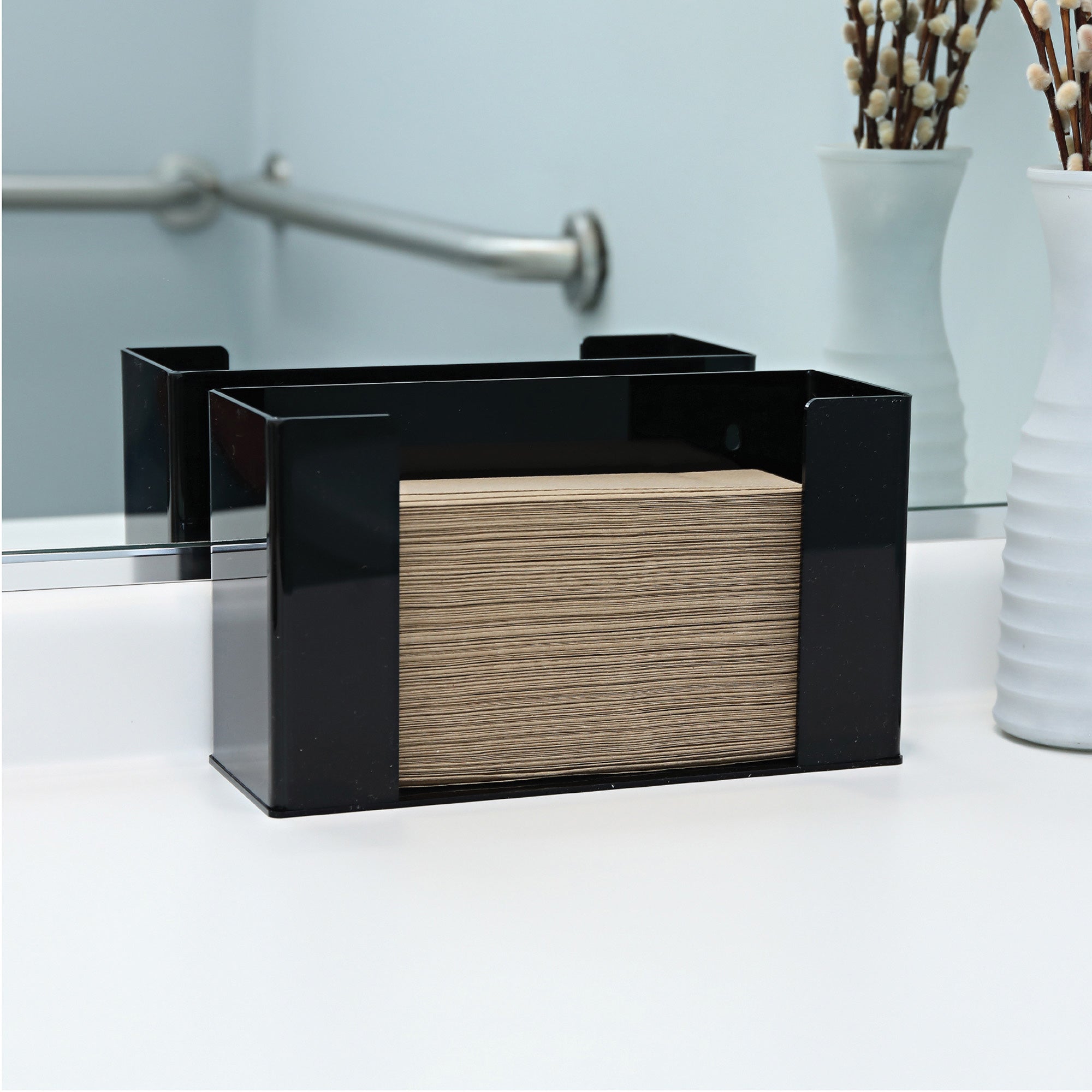 Genuine Joe Multifold Natural Towels - 1 Ply - Multifold - 9.25" Width x 9.40" Length - Natural - Paper - 250 / Pack - 16 / Carton