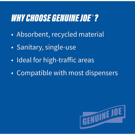 Genuine Joe Hardwound Roll Paper Towels - Alternate-Image3