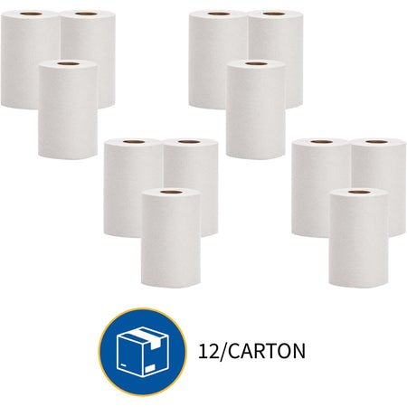 Genuine Joe Hardwound Roll Paper Towels - Alternate-Image1