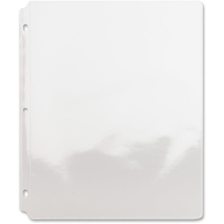 Sparco Top-Loading Vinyl Sheet Protectors - For Letter 8 1/2" x 11" Sheet - Clear - Vinyl - 50 / Box